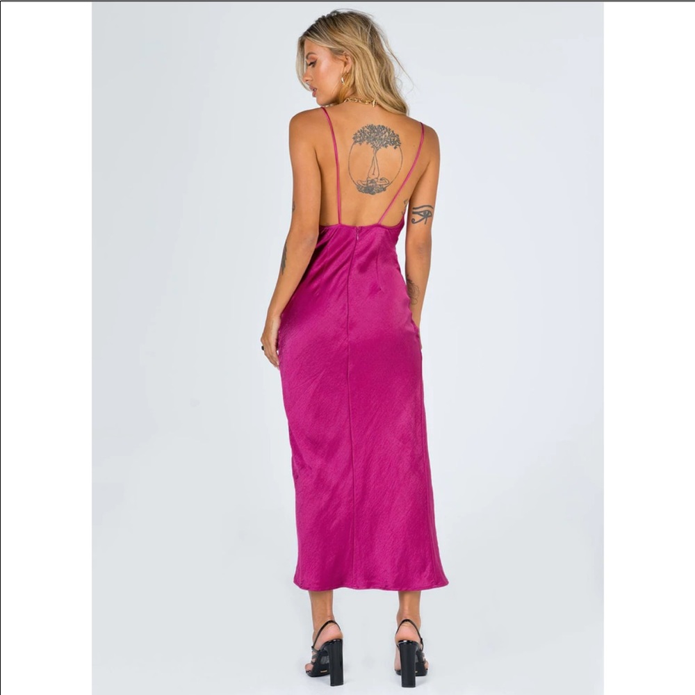 PRINCESS POLLY WALK THE LINE MAXI DRESS - Picture 11 of 12